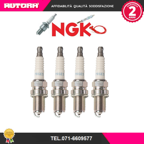NGK 7502 Candela Di Accensione - Ricambio Originale Per Impianto Elettrico Auto E Moto - 6