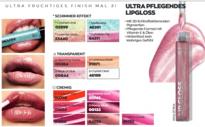 AVON NOURISHING SHINE Lipgloss