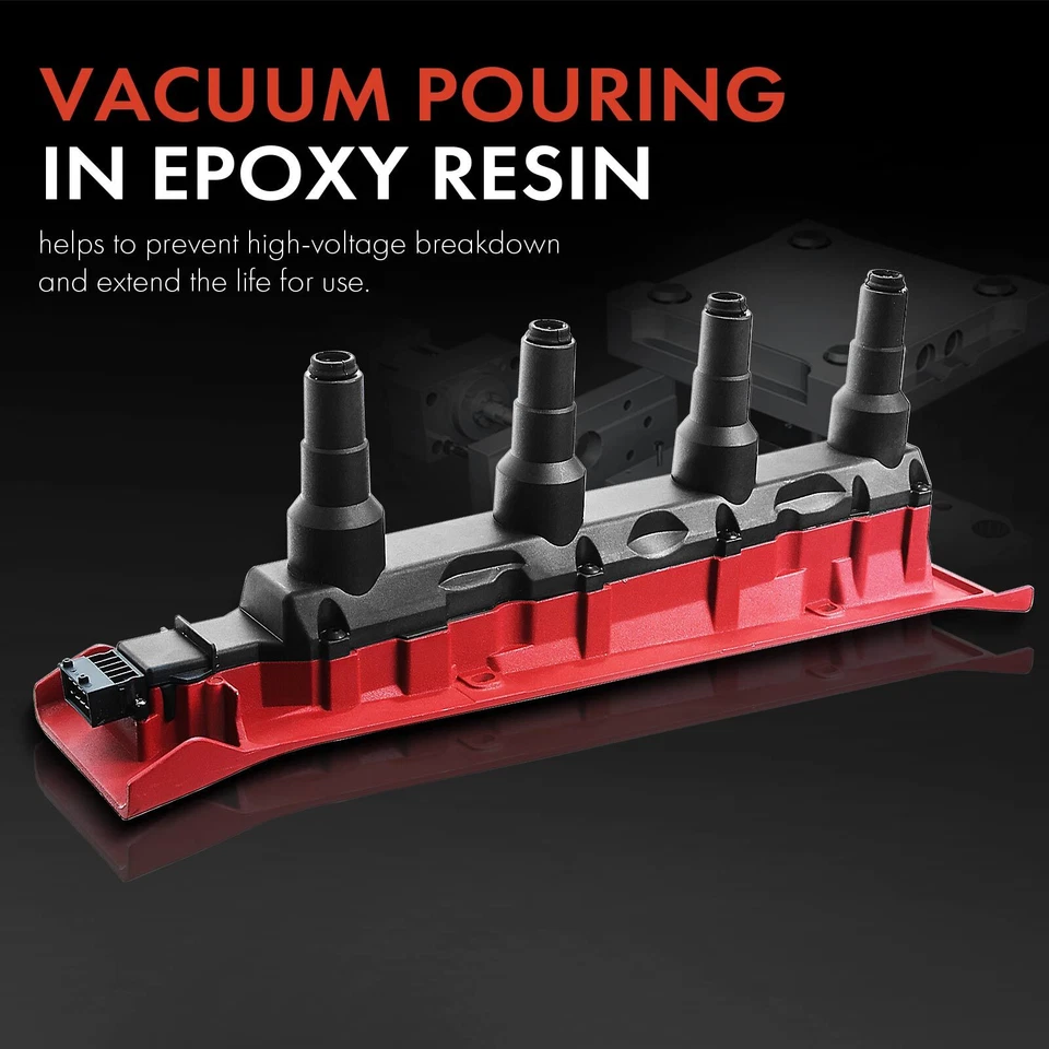 Ignition Coil Pack for Saab 9000 9-3 YS3F YS3D 2.0 2.3 Turbo Eco Power 1993-2014 - image 3 of 4