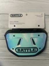Battle 9AC000003 Football Unisex Adults Back Plate - Black