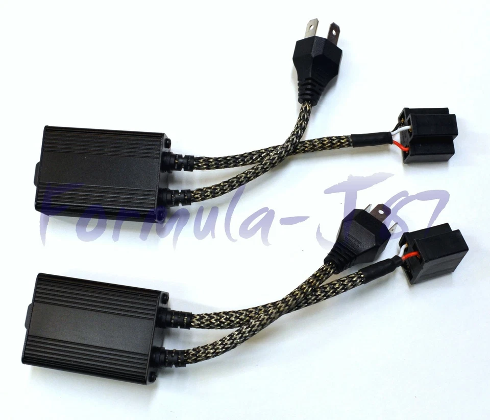 LED Warning Canceler Anti-Flicker Error Fix 9003 HB2 H4 Head Light High Low Beam - Image 2 of 4