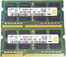 8GB 4GB x 2 Samsung DDR3 1600 PC3-12800 2Rx8