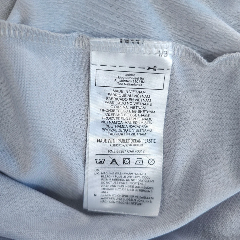 Футболка женская Adidas Condivo M серая Fusion FC футбол Primeblue No1 короткий рукав - Изображение 4 из 4