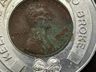 1954 D Wheat Penny Encased Coin - Keep Me and Never Go Broke - Metropole Hotel — photo 3