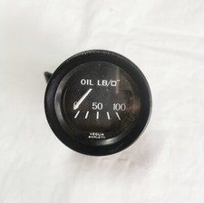 OIL Gauge instrument VEGLIA BORLETTI 52mm manometro pressione olio USATO used