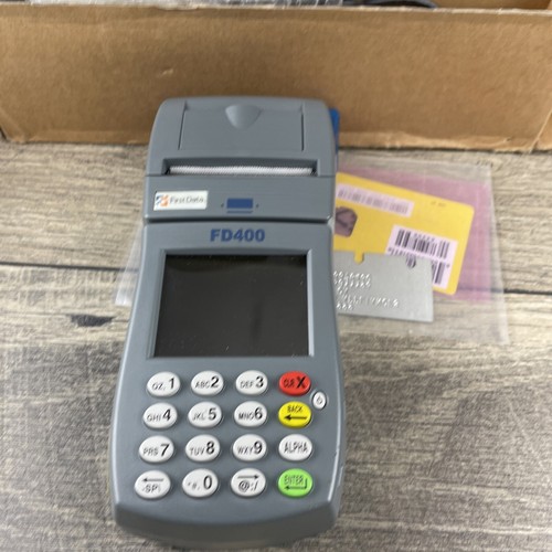 First Data FD 400 Credit Card Remote Point Of Sale - Picture 4 of 7