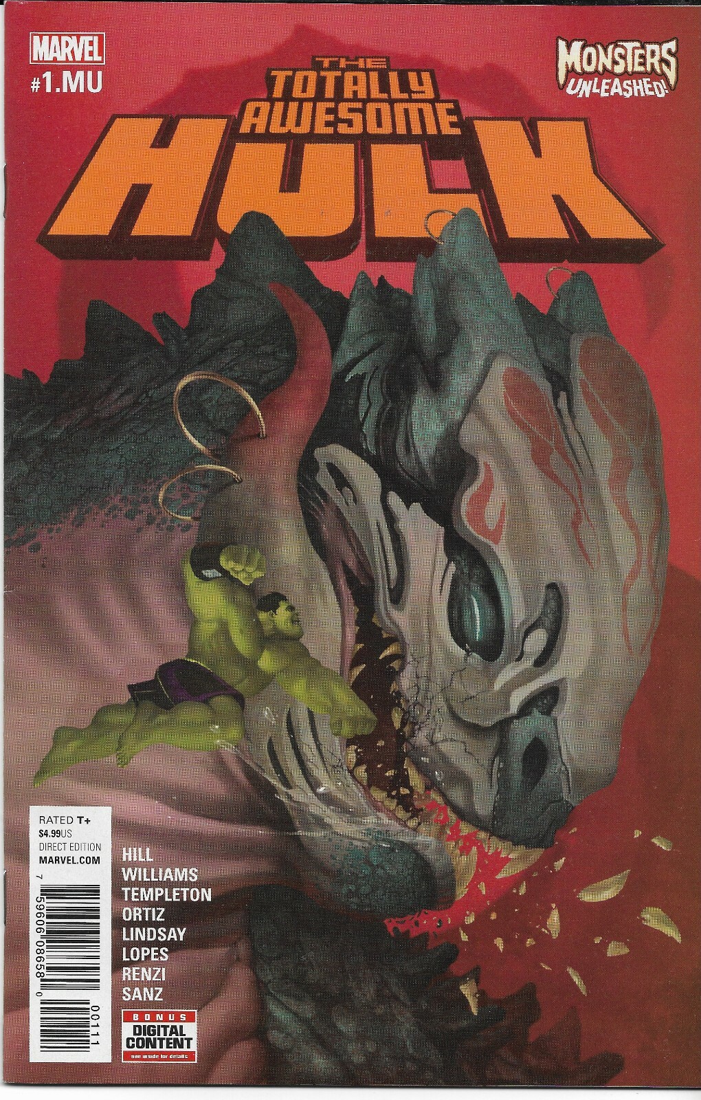 TOTALLY AWESOME HULK (2015) #1.MU - Back Issue