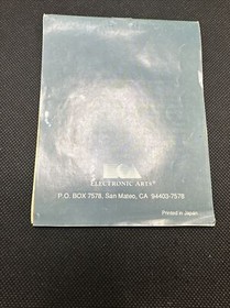 The Immortal  Cart (NES, 1990) Nintendo Not Tested With Manual