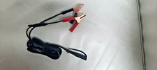 New Deltron Battery Tender Alligator Clip Accessory Cable Black 7.5Ft in length