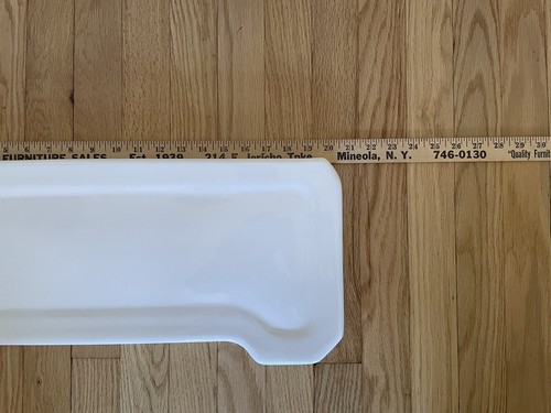 Vintage Toilet Tank Lid Cover White 1950s Mid Century CU-147 - Picture 3 of 16