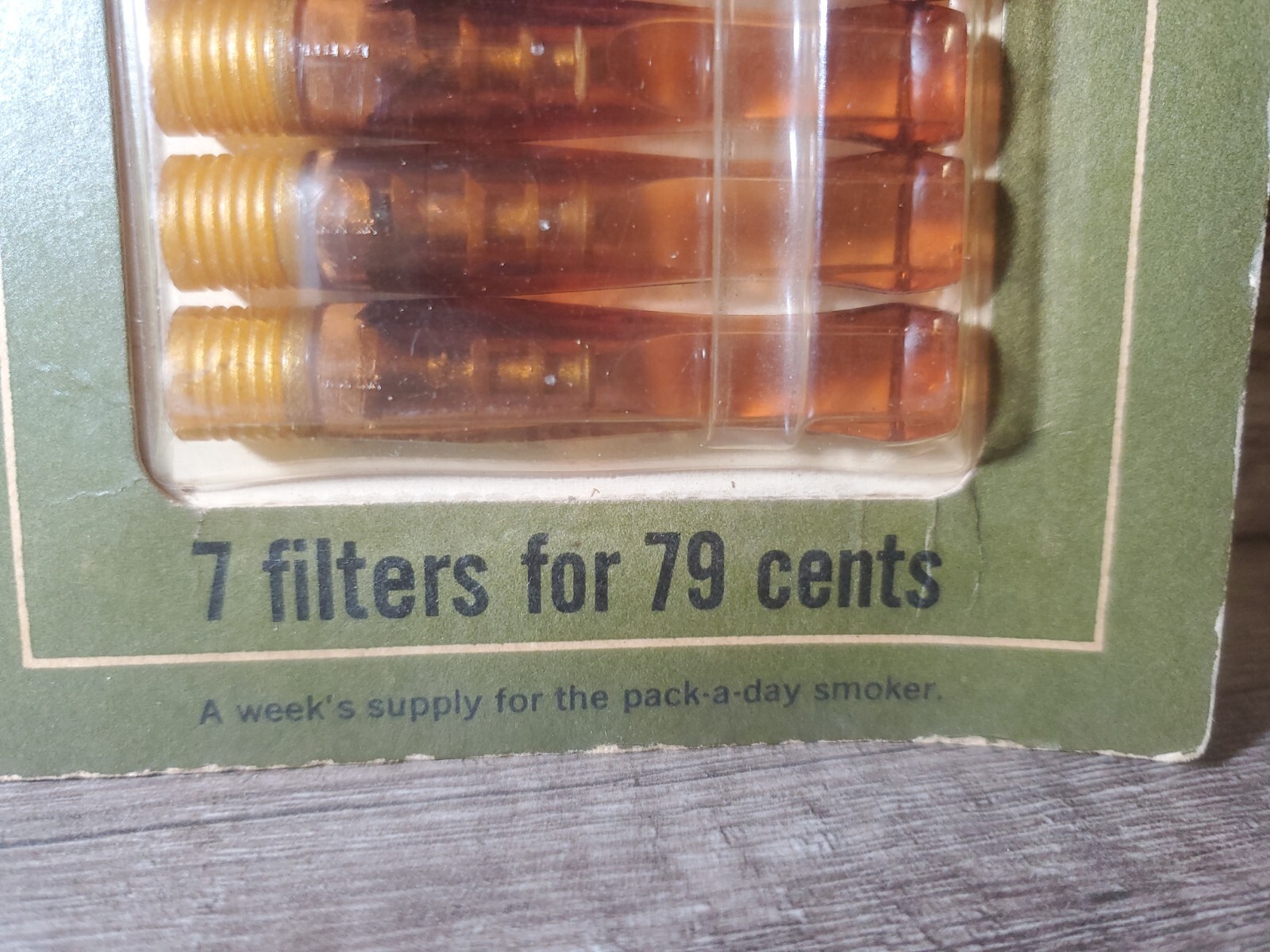 Vintage Tar Gard Disposable Tar Away Filters 7 Pack New Old Stock RARE