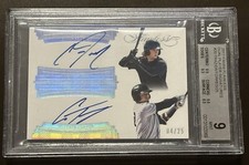 2017 Flawless Dual Gleyber Torres Clint Frazier /25 BGS 9 with 9 Autos Yankees
