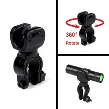 New 360  Swivel Bicycle Bike Mount Holder Clip Clamp for Led Flashlight Torch US