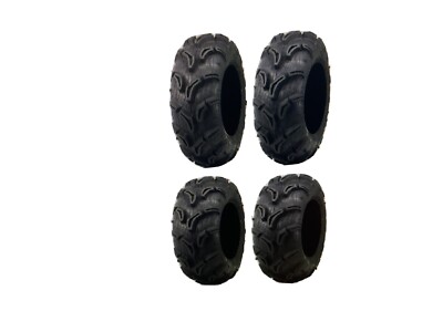 Maxxis Zilla 27x9-12 27x11-12 Atv Utv Tires Set of 4 27'' 6 Ply 2 Front Rear NEW