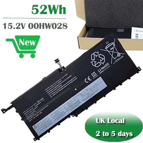 00HW028 Batterie pour Lenovo ThinkPad X1 Carbon 4ème génération 2016 & X1 Yoga 1ère génération 2ème