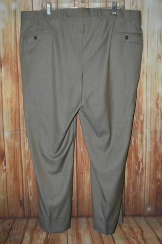 Jack Victor Elite Men Gray Wool Dual Vent 2 Front Button Suit Sz 46R Wst 42x30 - Picture 17 of 21