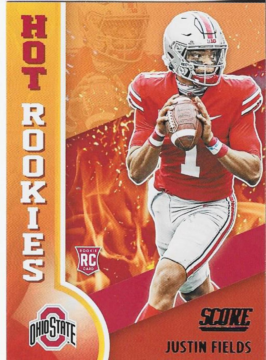 Justin Fields rated rookie サイン NFL カード Justin Fields rated rookie サイン NFL カード Justin Fields rated