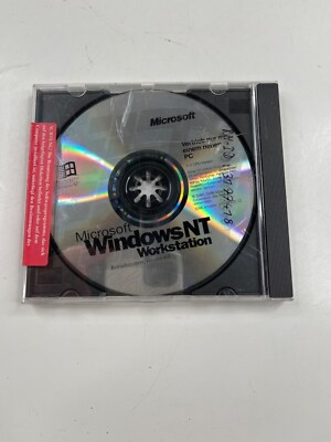 Microsoft Windows NT Workstation Softwareprogramm