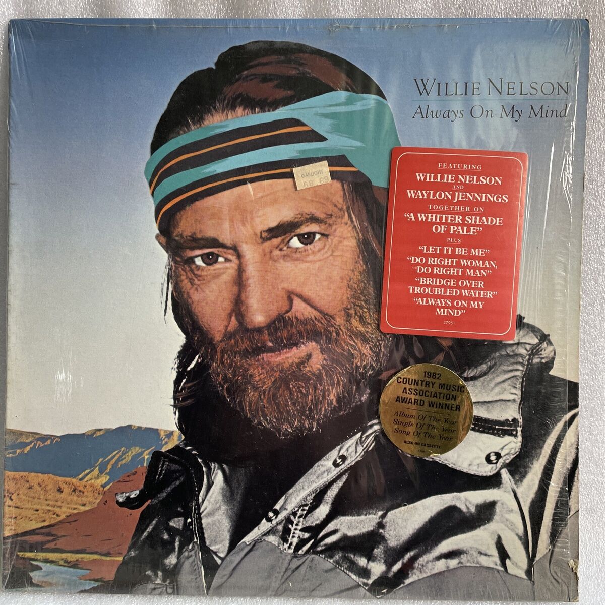 1982 Willie Nelson Always on My Mind LP BL 37951 Columbia 