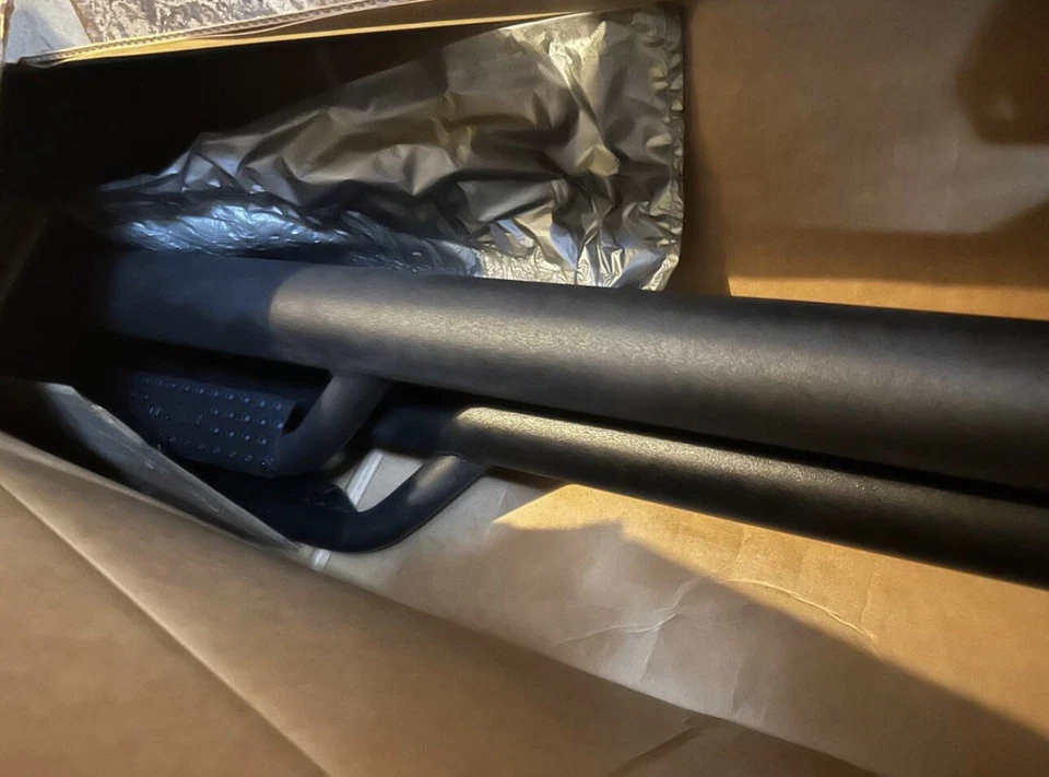 Barra escalonada Nerf rueda a rueda N-Fab F99105CC-6-TX con acceso a cama Ford F250/F350 SRW Foto 3 de 4