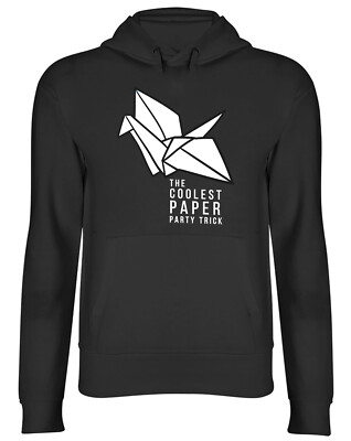 Japanese Origami Hoodie Mens Womens The Coolest Paper Party Trick Top Gift