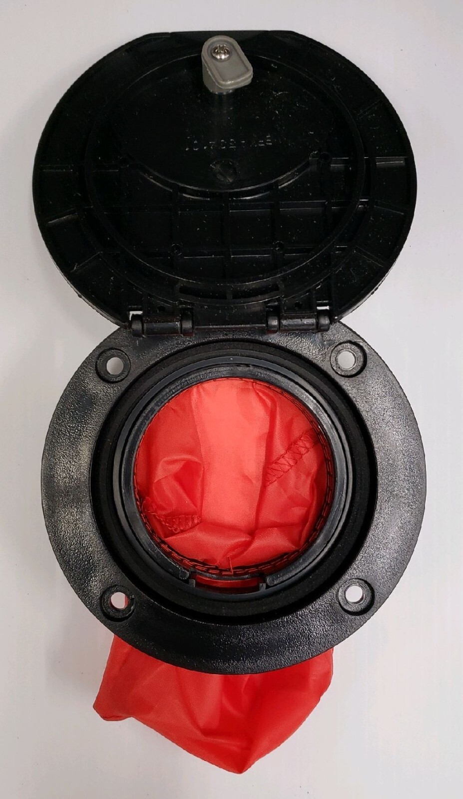 Kayak 4" Camlock Hatch with Catbag, Deckplate