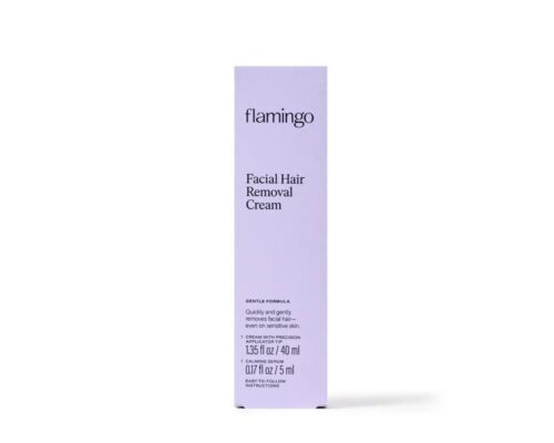 Harry’s Flamingo Facial Hair Removal Cream & Calming Serum Gentle Formula NEW