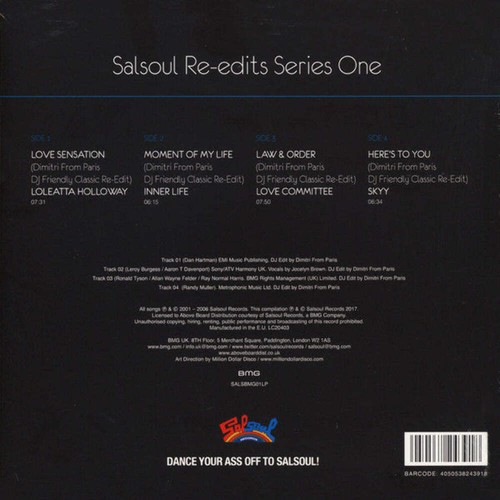 Dimitri From Paris - Salsoul Re-Edits Series One (2x12") - Picture 2 of 4