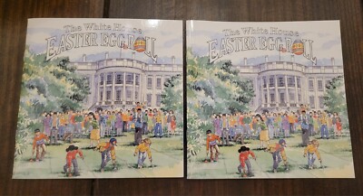 1997 Easter Egg Roll Book Lot Of 2 Rare!!