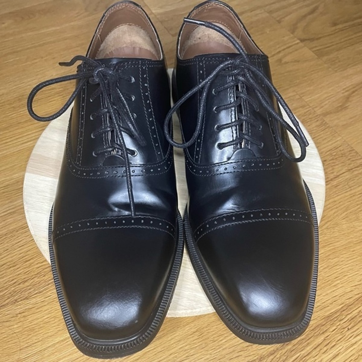 Rockport Men\'s K71638 - Fair Oak 3 Captoe Black Shoes Size 11 ROCKPORT MENS SHOE 10 M FAIR OAK 3 BIKE TOE LEATHER BLACK  main image 4