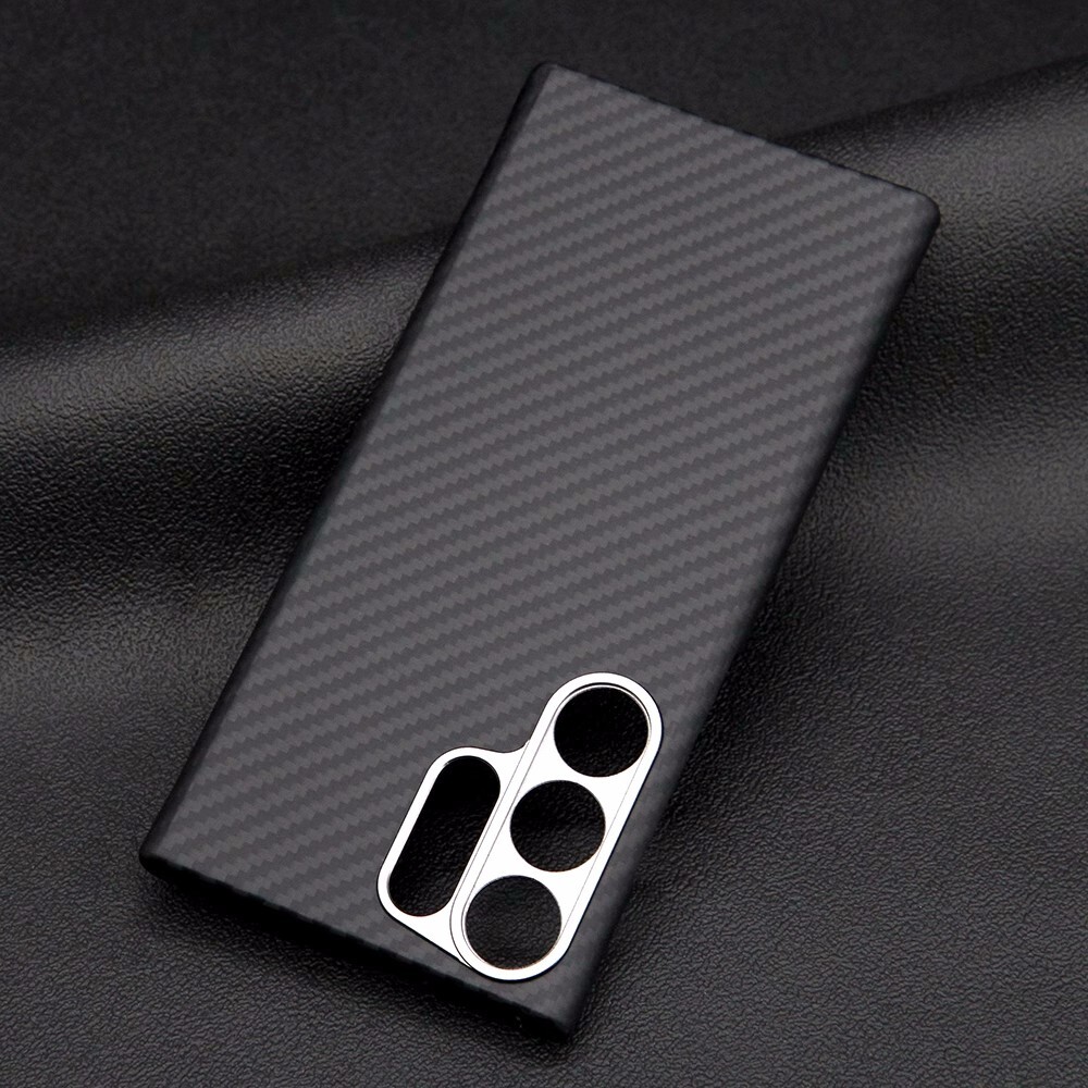 For Magsafe Case Aramid Carbon Fiber Case for Samsung Galaxy S23 Ultra/S23/S23+ - Picture 8 of 34