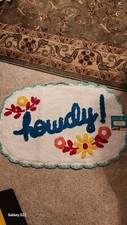 Brand New Pioneer Woman Floral Howdy Bath Rug