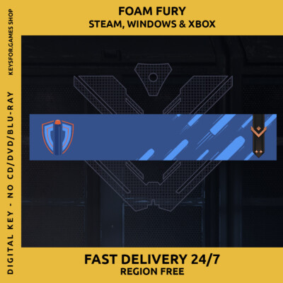 Halo Infinite - Foam Fury Emblem Nameplate | Soft Charm | Spartan | Nerf Skin