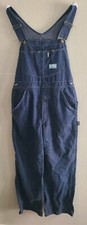 Vintage Sears Tradewear Men s Union Made Denim Overalls 34x30 Blue Made in USA