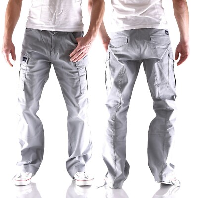 BIG SEVEN XXL Brian a.c.h.a.t. Cargo Herren Jeans Hose Freizeit Übergröße neu