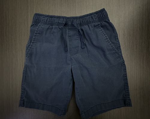 Wonder Nation Shorts Uniform Navy Blue Boys Elastic waist Size M(8) - Picture 3 of 9