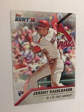 2016 Topps Bunt #150 - Jeremy Hazelbaker - St. Louis Cardinals (RC)