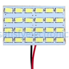 24 x 5730 SMD LED Light Panel Board Car Interior Dome Reading Lamp Light 12V 3W