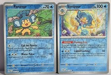 Panpour 41/182 Simipour 42/182 Reverse Holo Evolution Line Paradox Rift 