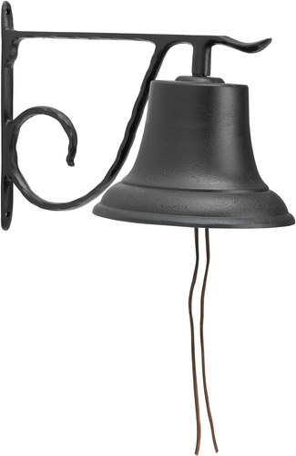 Campana decorativa da campagna, grande, nera - Foto 6 di 12