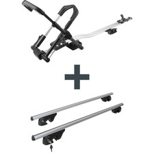 Dachtr�ger + Fahrradtr�ger f�r 1 Rad - f�r BMW 5er Touring (Kombi) Typ E61 kpl.