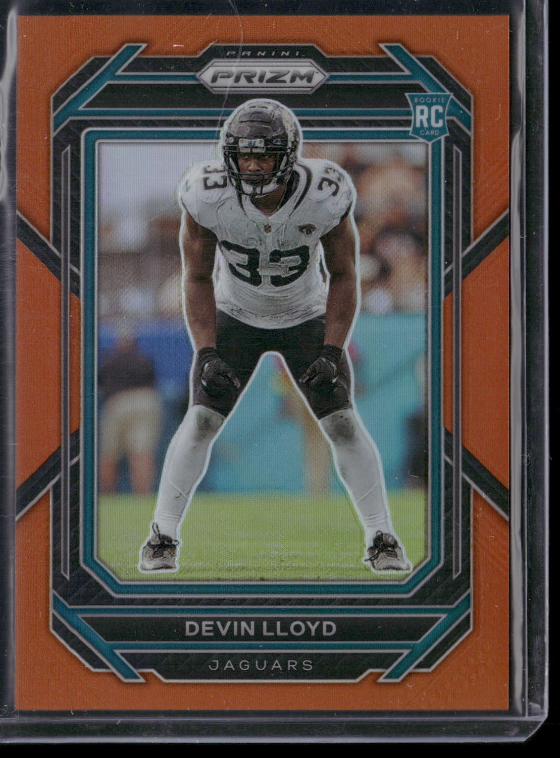 Devin Lloyd Panini Prizm #376 Orange