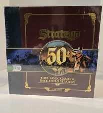 Stratego 50th Anniversary Edition Board Game New In Wrap - Sealed