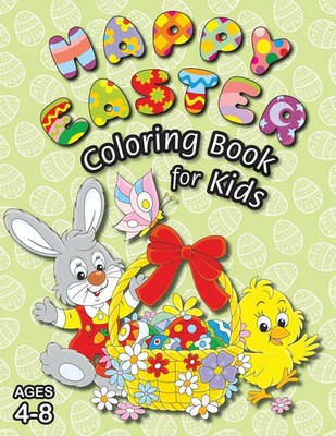Engage Books | Happy Easter Coloring Book for Kids | Taschenbuch | Englisch