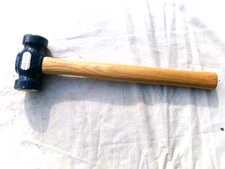 DOUBLE FACE HAMMER - TUNING HAMMER - FARRIERS ROUNDING HAMMER - 2 1/2 LB. HEAD