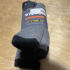 Wigwam At Work Tactical Socks 58002 Men's Socks 2 Pack Grey Large