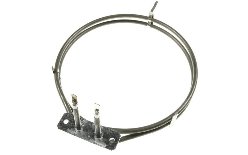 Résistance chaleur tournante pour four Ariston 1800W inox circulaire