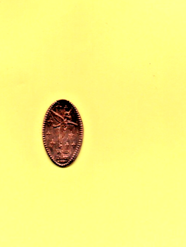Disney Tinkerbell Elongated Pressed Smashed Coin | eBay