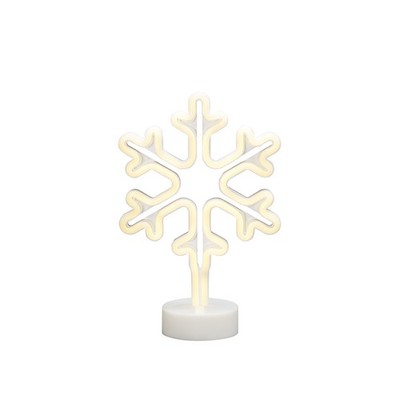 Konstsmide Weihnachtsbeleuchtung  LED Schlauchsilhouette Schneeflocke