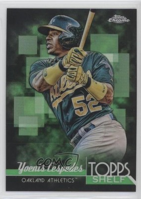 2014 Topps Chrome Topps Shelf Yoenis Cespedes #TS-YC c7w